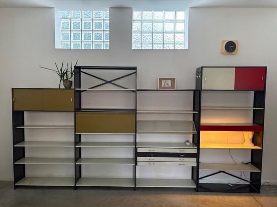 Image 1 of Seltenes modulares Bücherregal von Tjerk Reijenga