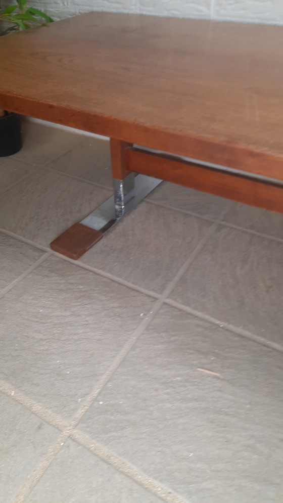 Image 1 of Tavolino Fristho con anta in rovere