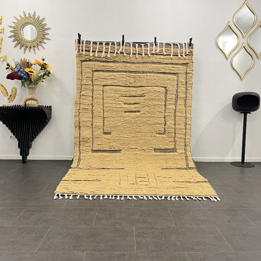 Alfombra marroquí hecha a mano - 265 cm x 164 cm