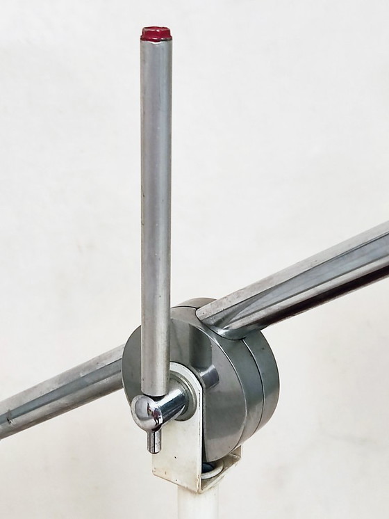 Image 1 of lampe de table à pince, design industriel