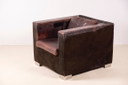 Rodolfo Dordoni Suitcase Armchair in Pony Leather, 1997 Minotti