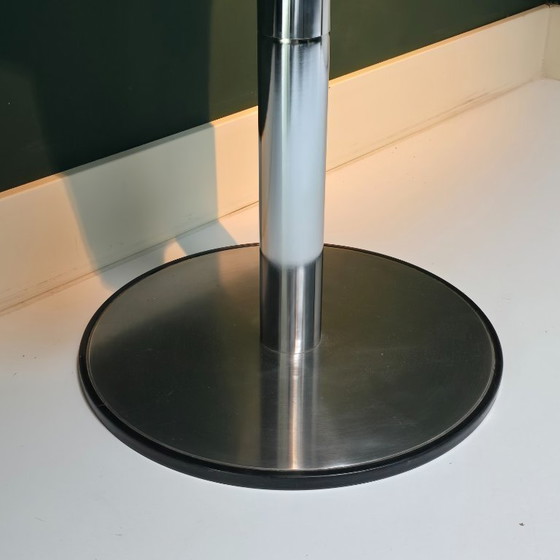 Image 1 of Porte-manteau Velca VIP – conçu par Roberto Lucchi et Paolo Orlandini – Italie, années 1970. Jaune et chromé.