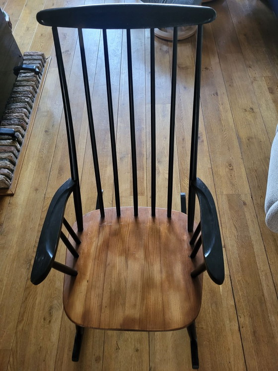 Sedia a dondolo scandinava vintage – asko, Sedie a dondolo, Legno (photo 2 of 5)