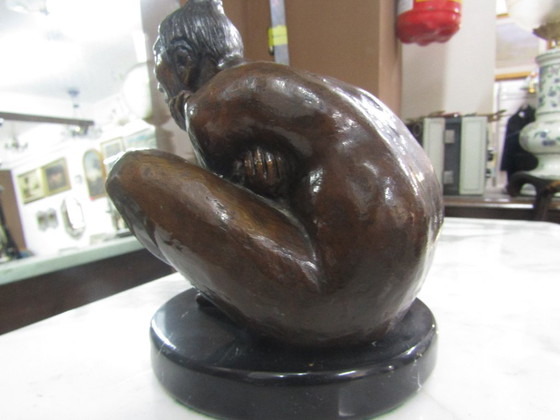 Image 1 of bronzen standbeeld van Francisco Zuniga
