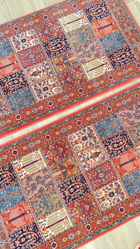 Image 1 of Vintage tapijt geïnspireerd op Art Deco