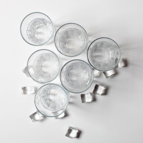 Lot de 6 verres Coca-Cola classiques vintage transparents 300 ml / années 1990 – Verres et carafes, Glass (photo 2 of 7)