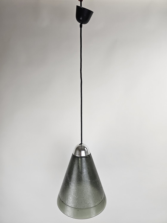 Image 1 of Lámpara colgante gruesa antracita living glass Peill & Putzler