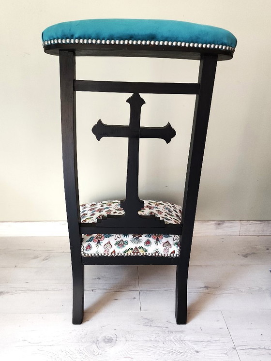 Image 1 of antico tavolo da preghiera restaurato