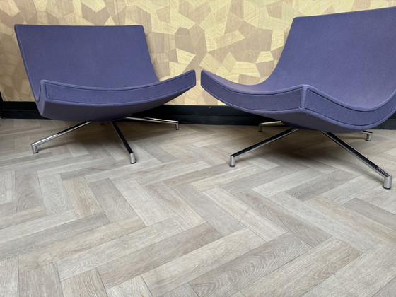 Image 1 of 1 Paarse Design Fauteuil