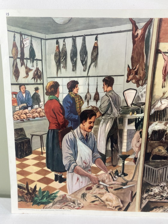 Image 1 of Manifesto scolastico Rossignol Elocution CE3 “Laboratorio di cucito”