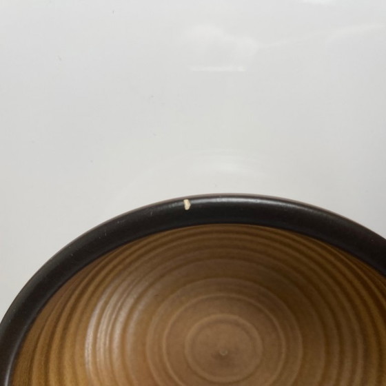 Image 1 of Set aus 9 Salins-Steingutschalen, Brauntöne