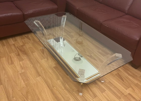 Image 1 of Tavolino da caffè in vetro