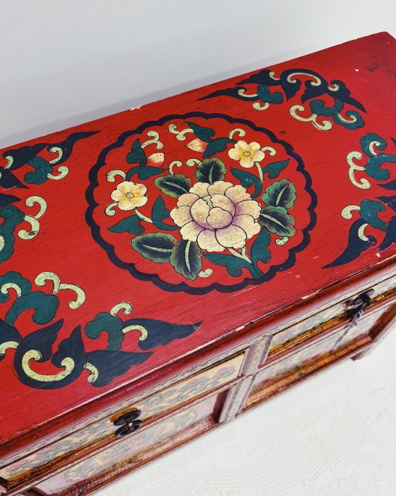Image 1 of Tables de chevet tibétaines