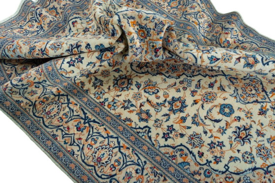 Image 1 of Hand-knotted Kashan cork oriental rug - 294 x 196 cm