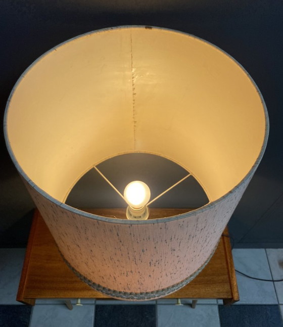 Image 1 of Keramische tafellamp van Hustadt Leuchten jaren 70