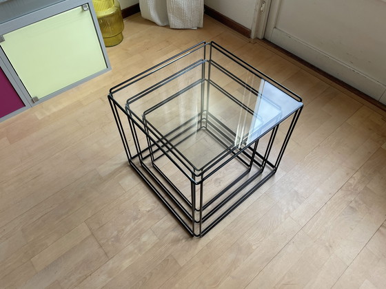 Image 1 of Max Sauze Isocele Nesting Tables - In Perfect Condition