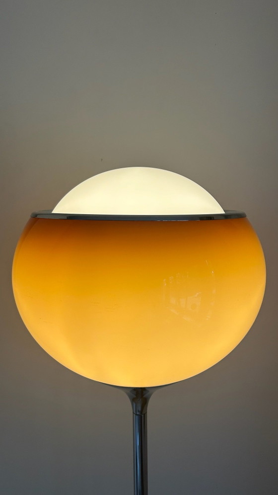 Harvey Guzzini Flas ‘Grand Bud’ modello 4508 – Luigi Masonni Guzzini, Lampade da terra, Cromo, Metallo (photo 2 of 11)