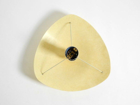 Image 1 of Bellissima e rara lampada da soffitto in fibra di vetro moderna di metà secolo