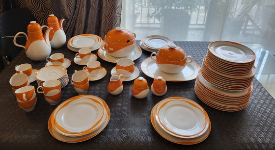 Image 1 of Servizio Heinrich Bavaria Età Spaziale Germania 1970 Set 73