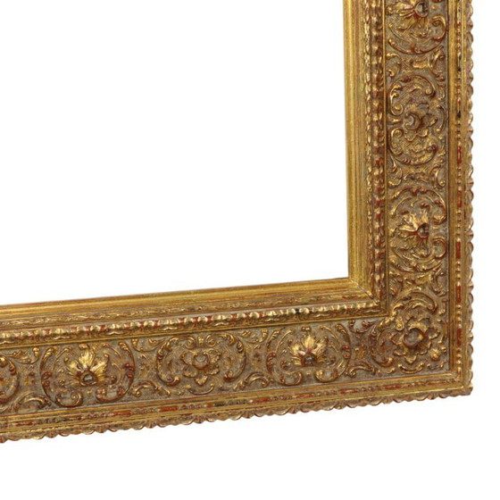 Image 1 of Vecchia cornice in legno in stile barocco-rococò