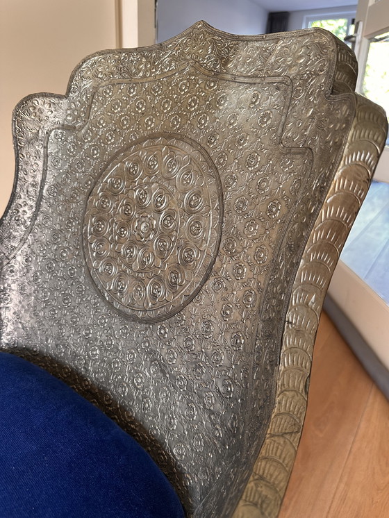 Image 1 of Chaise en forme de paon 1870-1890