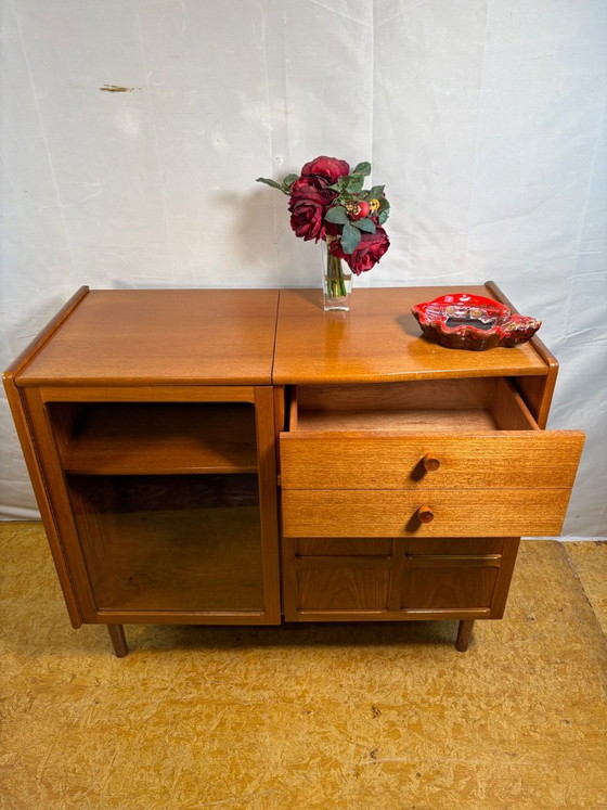 Prachtige Vintage Nathan Teak Muziekmeubel | Circa 1960 | Mid-Century Design – Dressoirs, Wood (photo 3 of 9)
