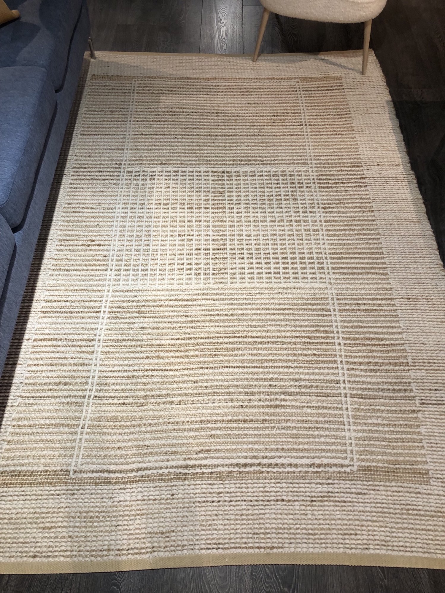 ボーコンセプト　Juliet rug  (ジュリエットラグ)ウールラグ　【美品】 ボーコンセプト Juliet rug (ジュリエットラグ)ウールラグ 【美