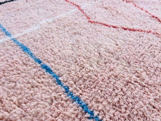 Image 1 of Tapis en laine naturelle tissé main traditionnelle taille 150/300 cm