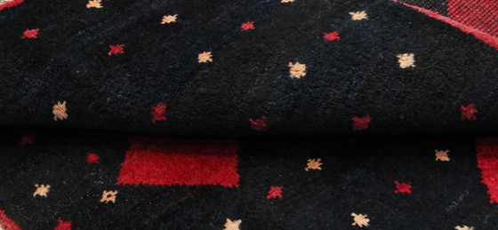 Image 1 of Tappeto persiano originale Gabbeh Ghashghai tappeto orientale 152 cm x 102 cm vecchio naturale