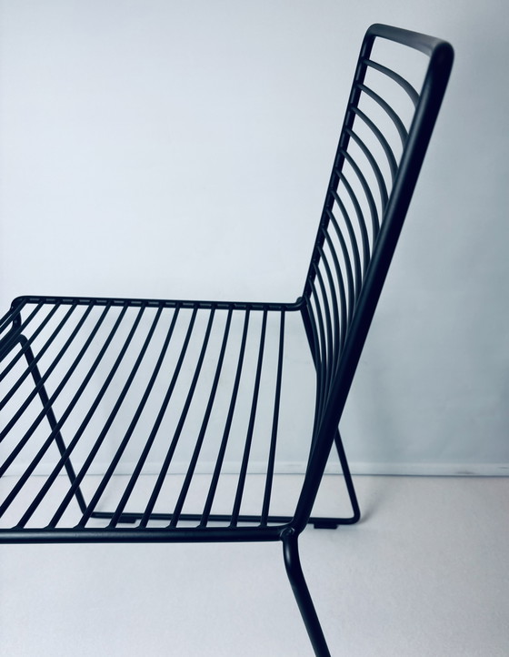 Image 1 of Sedie da pranzo HAY Hee – Set di 10 + 10 cuscini – Nere – Ottime condizioni