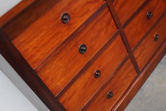 Image 1 of English mahogany chest of drawers / chest of drawers, 1930s