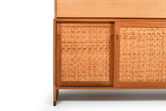Image 1 of Meuble Hans J. Wegner avec bureau intégré, années 1960