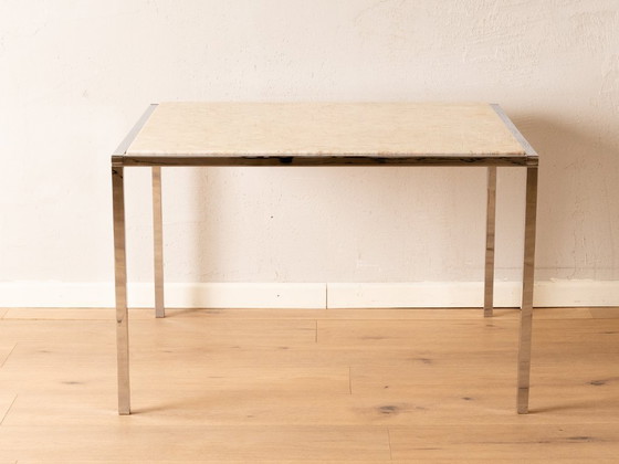 Image 1 of Couchtisch aus Chrommarmor, 60er Jahre