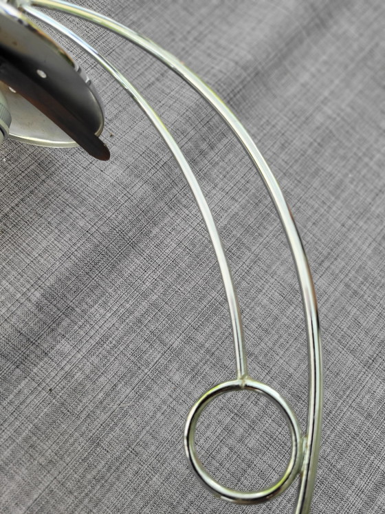 Image 1 of Rare Italian vintage frosted glass pendant lamp - Murano style - 1960s/70s