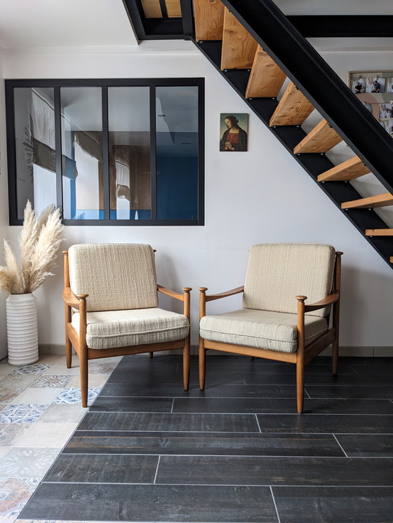 Image 1 of Scandinavische design vintage woonkamer