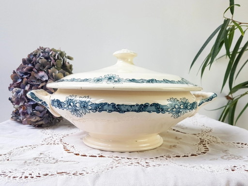 Ironstone Soup Tureen LONGCHAMP DENISE Model
