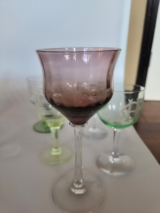 Verres à uranium 8x