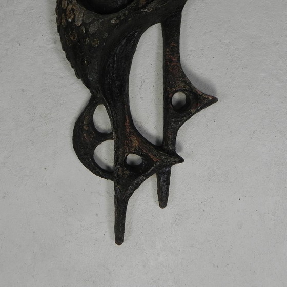 Image 1 of Decoración de pared de resina Ars Munda con dos pájaros, años 70