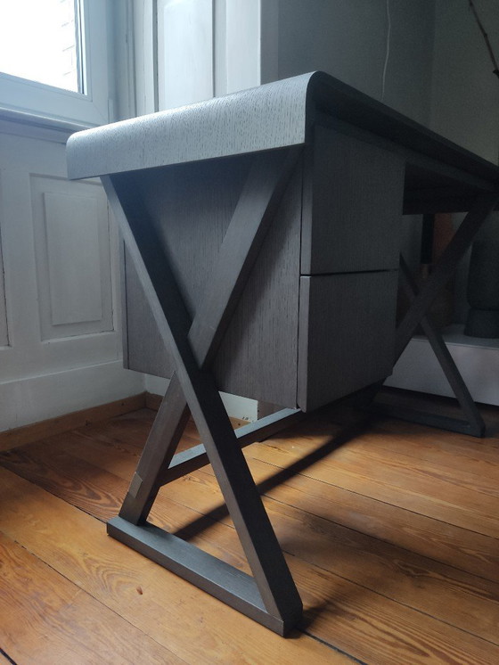 Image 1 of 1xMaxalto/B&B Italia - Sidus desk, Antonio Citterio, gray oak, 110cm