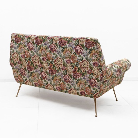 Image 1 of Canapé italien moderne du milieu du siècle par Gigi Radice pour Minotti, 1950s