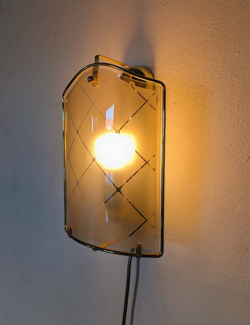 Vintage wall light Herda 1960s