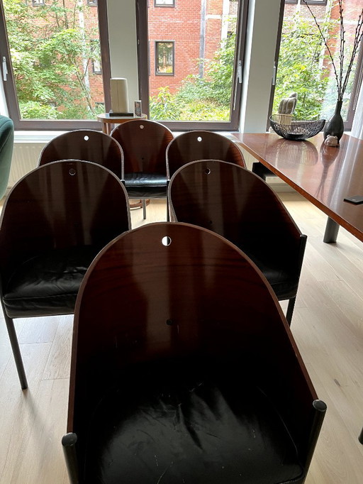 6x Philippe Starck Costes Chair