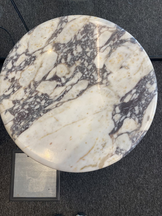 Image 1 of 2x Calacatta Viola Tables d'appoint Tables de nuit