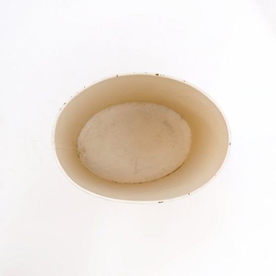 Image 1 of Metal wastepaper basket “Light Brett”, lithograph by Arthur A. Kaplan Co.