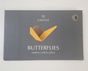 6 x Umage butterflies medium saffron yellow Brand New Items