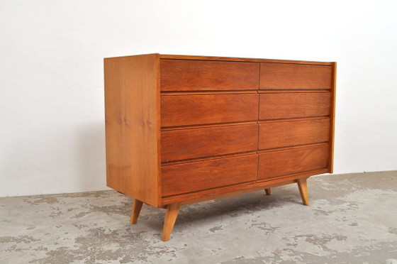Cassettiera vintage Jiroutek U-453, anni '60 – Interier Praha, Cassettiere, Plastic, Wood (photo 5 of 11)