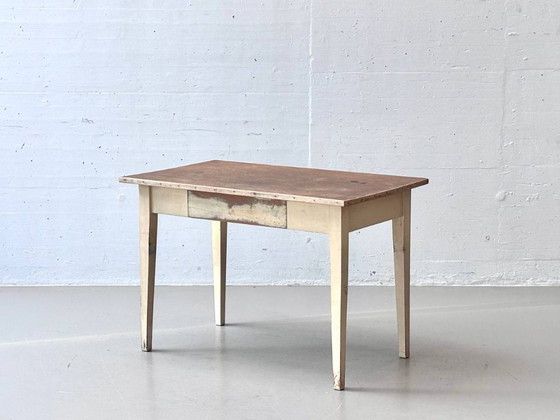 Image 1 of Elegant vintage kitchen table, 1950s