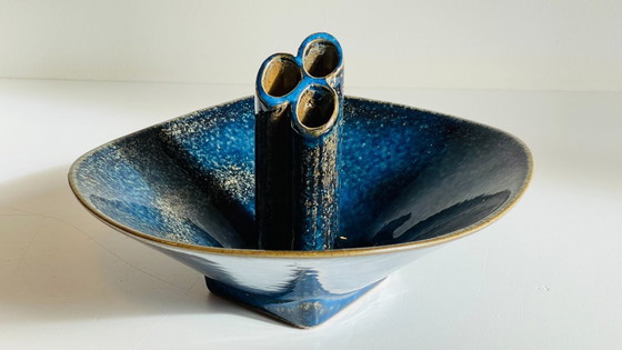 Image 1 of Vaso in ceramica geometrica vintage