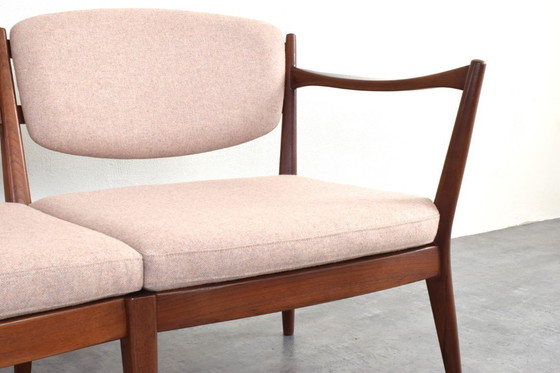 Image 1 of Norwegian Teak Sofa by Fredrik A. Kayser & Adolf Relling for Arnestad Bruk, 1950s