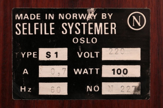 Image 1 of Timeless Scandinavian Mini-Bar with Mid-Century Charm 1960